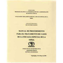 PROCEDURAL MANUAL TO DEAL WITH CASES IN THE SPECIAL CHILDREN’S ATTORNEY OFFICE (2007)